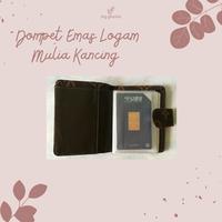 Gambar Card holder / Dompet Kartu Emas Logam Mulia Antam UBS Minigold-Kancing - Navy dari ghania gallery_NEW Kota Bekasi 2 Tokopedia