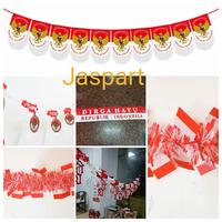 Gambar SLINGER / GARLAND / TARIKAN HUT RI MERAH PUTIH KEMERDEKAAN INDONESIA - BANNER 01 dari Jaspart Kota Administrasi Jakarta Barat 1 Tokopedia