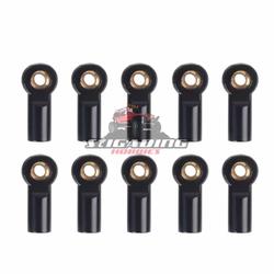 20pcs aluminio m3 enlace junta de rótula cw ccw para 1/10 rc coche piezas crawle