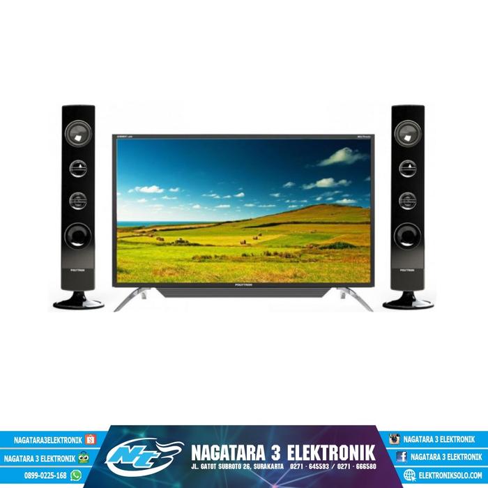 Gambar LED POLYTRON 43TV1556 DIGITAL TOWER dari NAGATARA 3 ELEKTRONIK Kota Surakarta Tokopedia