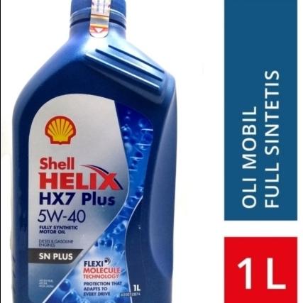 Gambar Oli Mobil Shell Helix HX 7 HX7 5W-40 KEMASAN 1 LITER dari Shell Select Bandung Kota Bandung Tokopedia