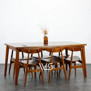 Dining Set Meja Makan Jati 6 Kursi Jati