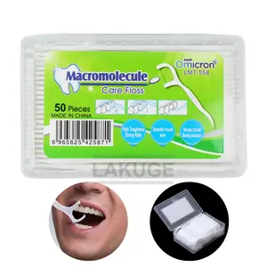Dental Floss Benang Tusuk Gigi Pembersih Sela Gigi Isi 50PCS