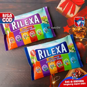 Slime clear RILEXA by KADOKADO 6 rasa 6 warna FREE KADO INSIDE