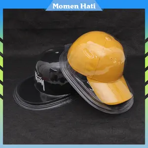 Pelindung Topi Baseball Hat Display Case Flat Dan Curve Visor