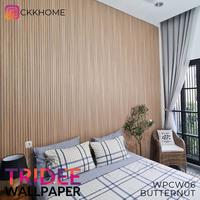 Gambar WOOD PANEL WPC | TRIDEE WALLPANEL - BIRCH GREY, 150CM dari Tridee Wallpaper Kota Administrasi Jakarta Barat 3 Tokopedia