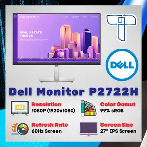 Dell P2722H Professional LED Monitor Original