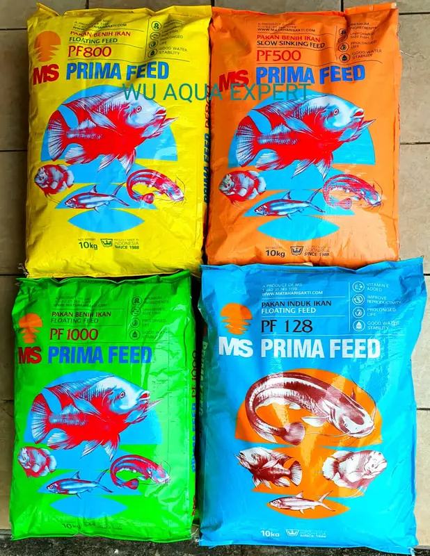 PAKAN IKAN PRIMA FEED MS PF 1000 800 500 200 100 0 128 SAK FENGLI LELE 1