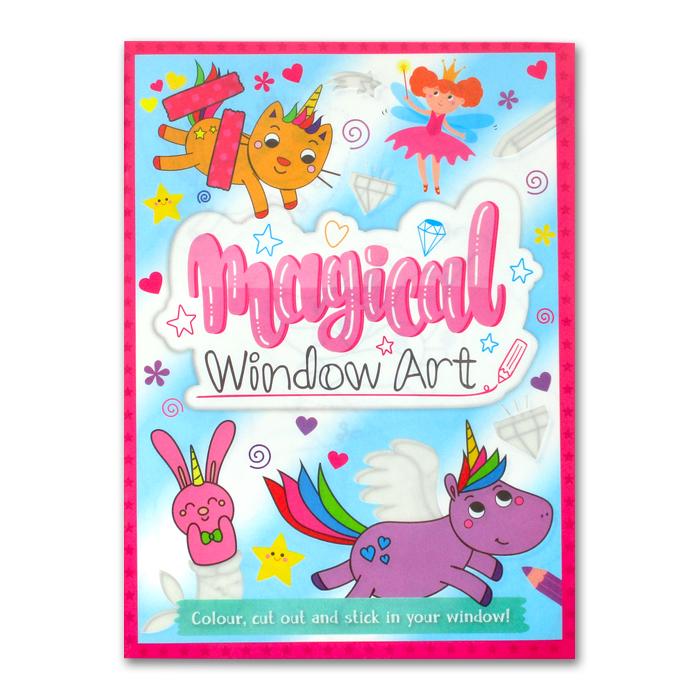 Gambar Magical Window Art Book (Colour, Cut Out and Stick in Your Window!) dari happybunnybooks Kota Administrasi Jakarta Utara Tokopedia