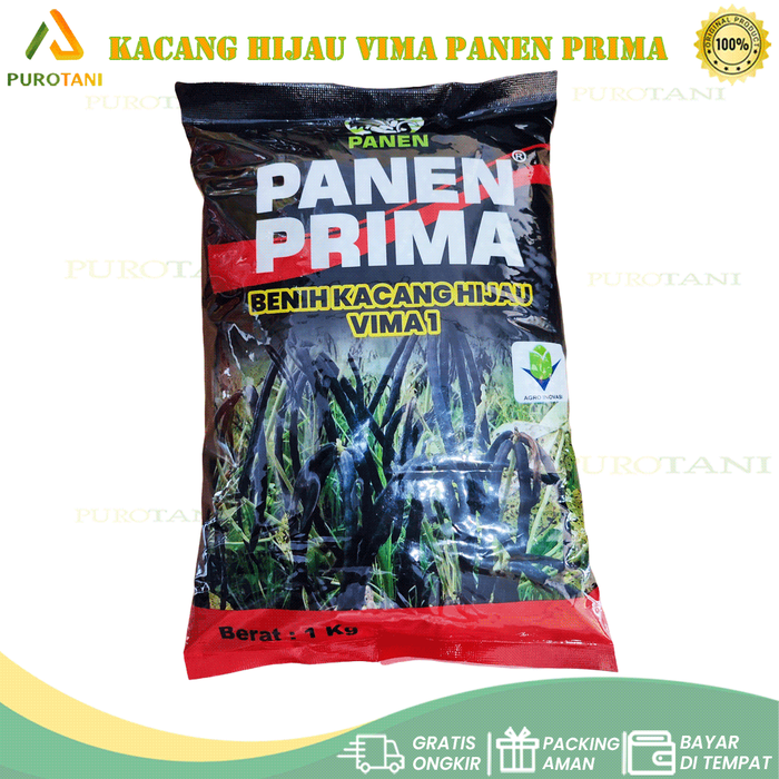 Gambar Benih Kacang Hijau Vima 1 Panen Prima 1KG dari PUROTANI.ID Kab. Purworejo Tokopedia