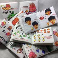 Gambar Buku Kain/Buku Bantal/Softbook: PAKET PROMO Seri Pertama Untuk Anak dari TokoPipo_NEW Kota Bandung 3 Tokopedia