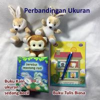 Gambar Buku Kain/Buku Bantal/Softbook: Berebut Sepotong Roti dari TokoPipo_NEW Kota Bandung 4 Tokopedia