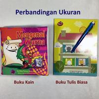Gambar Buku Kain/Buku Bantal/Softbook: Mengenal WARNA dari TokoPipo_NEW Kota Bandung 4 Tokopedia
