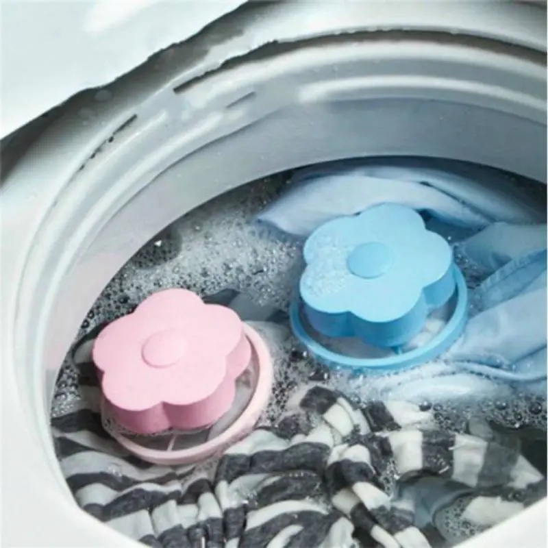 Kantong Filter Saringan Pembersih Mesin Cuci Bunga Laundry Baju Celana