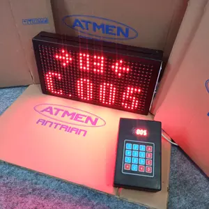 alat mesin antrian wireless 3 loket tombol angka