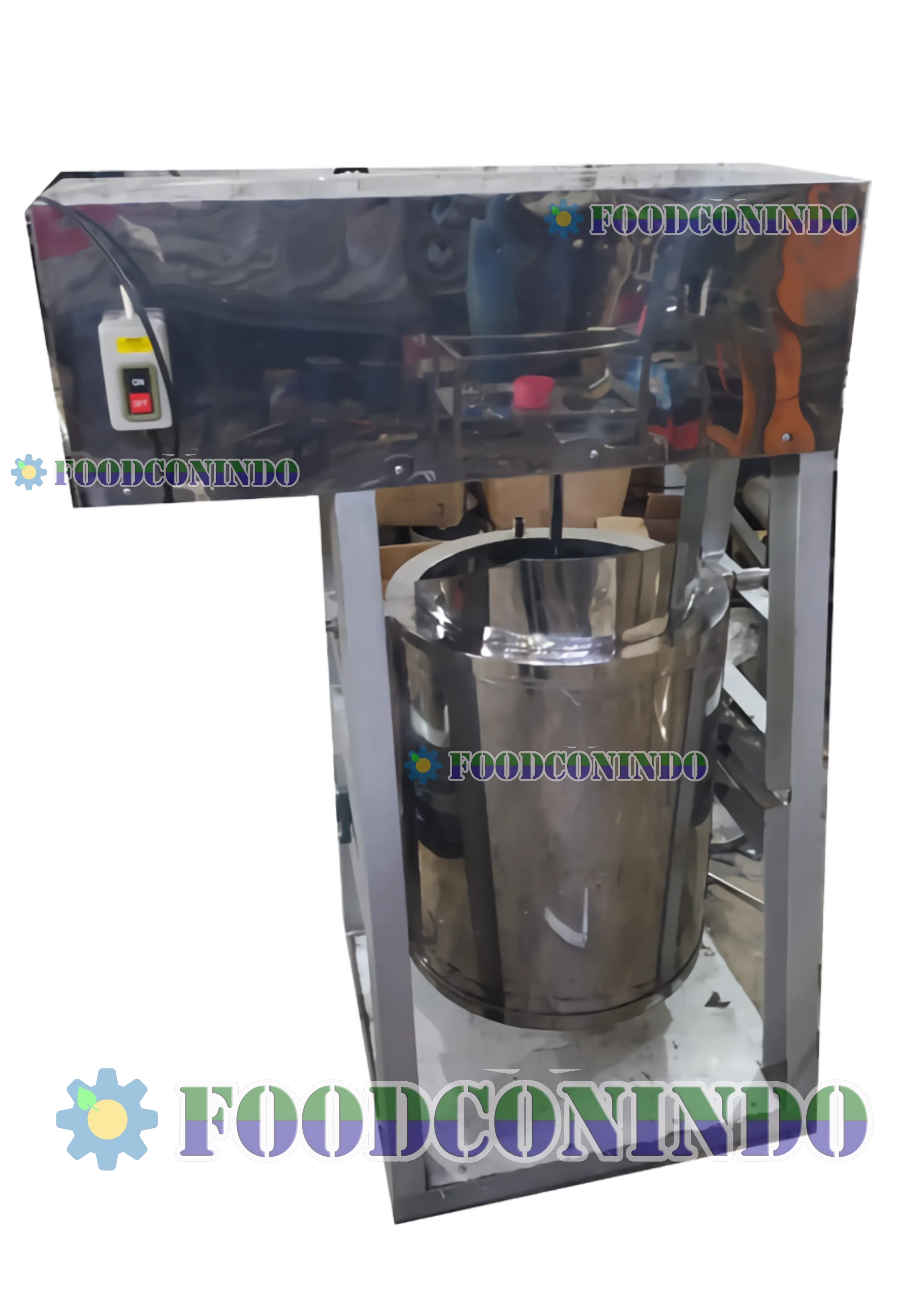 Mesin Pengaduk / Pemasak Dodol dan Adonan Pasta Kental vol 50 liter