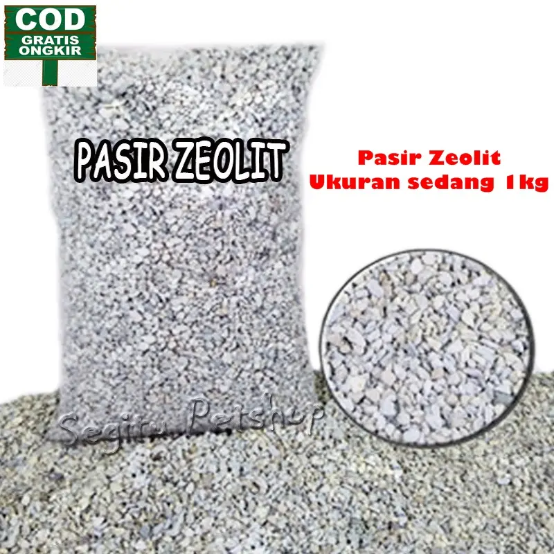 Pasir Kucing 5KG Zeolit Zeloit Bisa dicuci Pasir Biasa