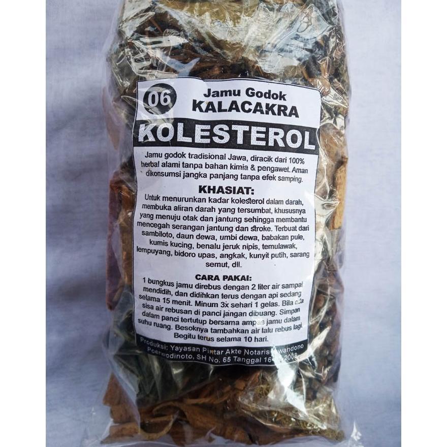 JAMU GODOK KOLESTEROL PELURUH LEMAK