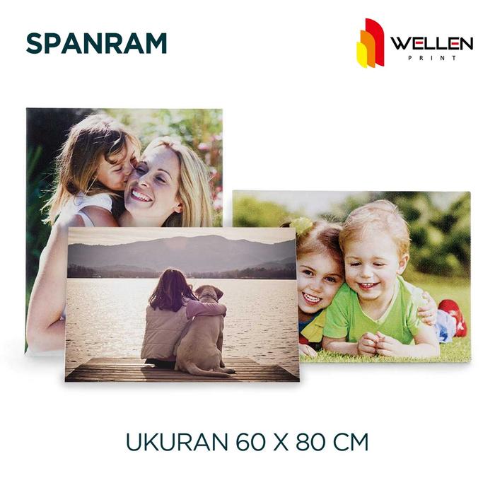 Gambar WELLEN PRINT - Cetak Canvas Frame Ukuran 60x80 cm Custom / Print Bingkai Foto Spanram / Photo Kanvas / Canvas Rangka Kayu 60 x 80 dari WELLEN PRINT OFFICIAL Kota Administrasi Jakarta Selatan Tokopedia