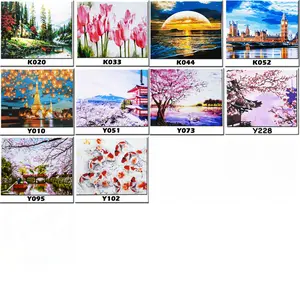 PROMO 40X50CM PAINT BY NUMBER PAINTING BY NUMBERS DIY LUKISAN CAT