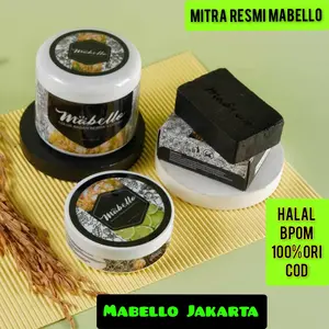 Mabello Lulur Bedda Lotong Scrub  Mencerahkan Lulur Hitam Original Tubuh Mencerahkan Memutihkan