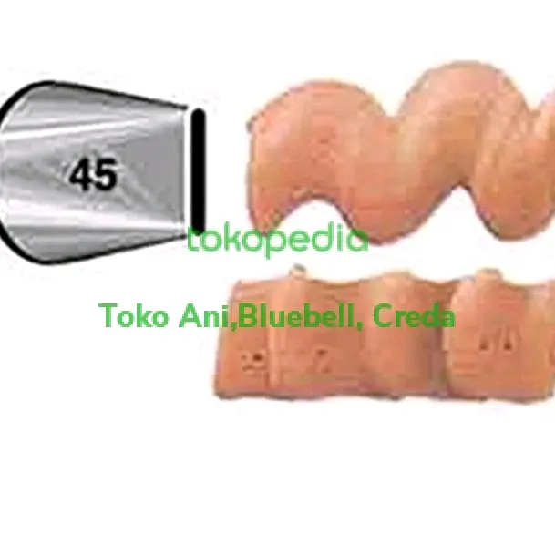 Wilton basketweave tip no. 45 0