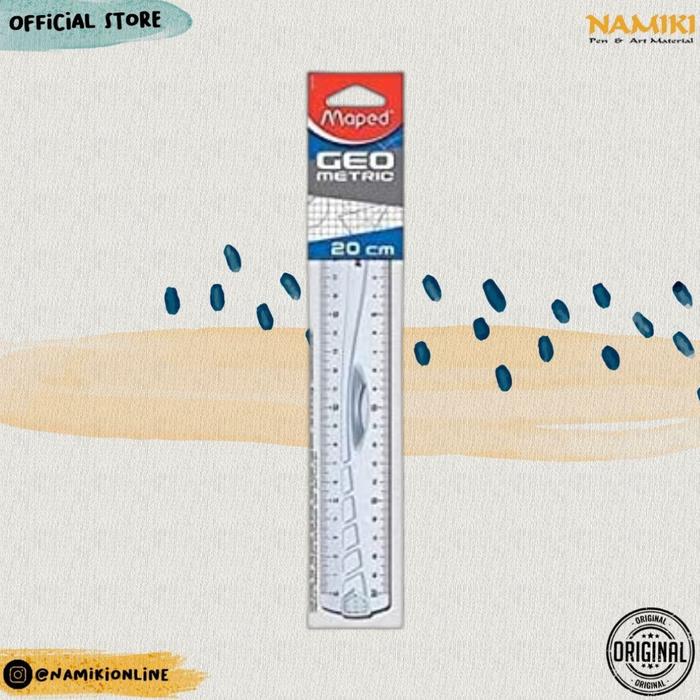 Gambar Maped Geo Metric Ruler 20 cm 242120 dari Namiki Online Kota Semarang Tokopedia