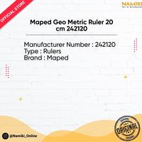 Gambar Maped Geo Metric Ruler 20 cm 242120 dari Namiki Online Kota Semarang 4 Tokopedia