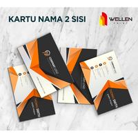 Gambar WELLEN PRINT - Cetak / Print Kartu Nama / Name Card AC 260 gr 2 Sisi / Dua Muka Cepat Kartu Tanda Pengenal - Non Laminasi dari WELLEN PRINT OFFICIAL Kota Administrasi Jakarta Selatan 3 Tokopedia