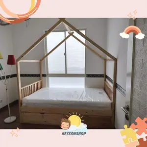 REYSONSHOP Ranjang Sorong Anak Jati Belanda Ukuran 90/100/120x2m Bawah 130x3m Cat Duco Full Anti Rayap Free Ongkir & Pemasangan Jakarta