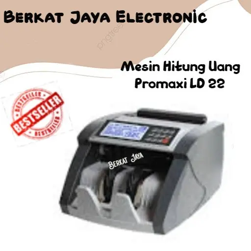 MESIN HITUNG UANG PROMAXI LD - 22 / MONEY COUNTER