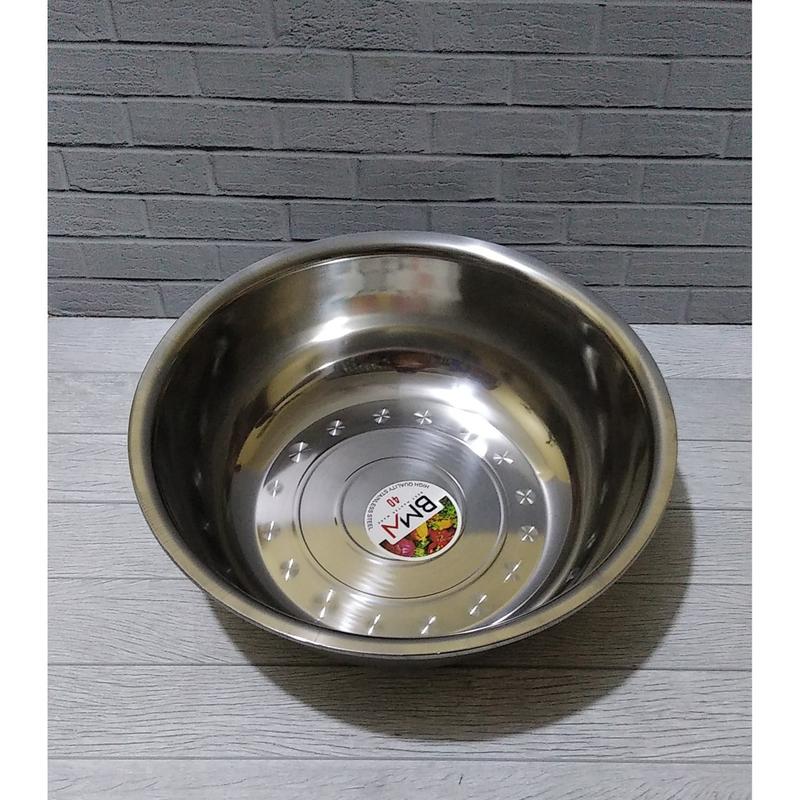 BASKOM STAINLESS 40 CM 2 PCS - Shop | Tokopedia