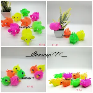 Bola Lampu Ubur-ubur Hewan / Mainan Bola Nyala (SNI)