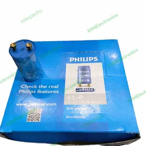 Philips Starter LAMPU Neon Philips S2-P 4-22W Watt, Produk Teliti, Cocok Gambar, Eco-friendly & Aman Menghidupkan