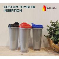 Gambar TUMBLER BOTOL MINUM CUSTOM INSERTPAPER SOUVENIR HADIAH MURAH LUCU UNIK - Biru dari WELLEN PRINT OFFICIAL Kota Administrasi Jakarta Selatan 4 Tokopedia