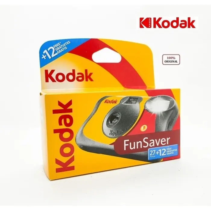 ORIGINAL Kodak FunSaver Disposable Camera 39 27 12 Shots pocket kamera 0