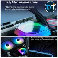 Gambar Jonsbo TW6 240 280 360 ARGB - AIO Liquid Water CPU Cooler Intel & AMD - Black Edition, 240mm dari Duta Mandiri Infokom Kota Administrasi Jakarta Pusat 3 Tokopedia