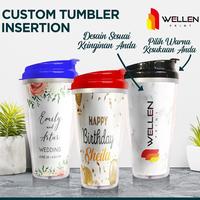 Gambar TUMBLER BOTOL MINUM CUSTOM INSERTPAPER SOUVENIR HADIAH MURAH LUCU UNIK - Biru dari WELLEN PRINT OFFICIAL Kota Administrasi Jakarta Selatan 1 Tokopedia