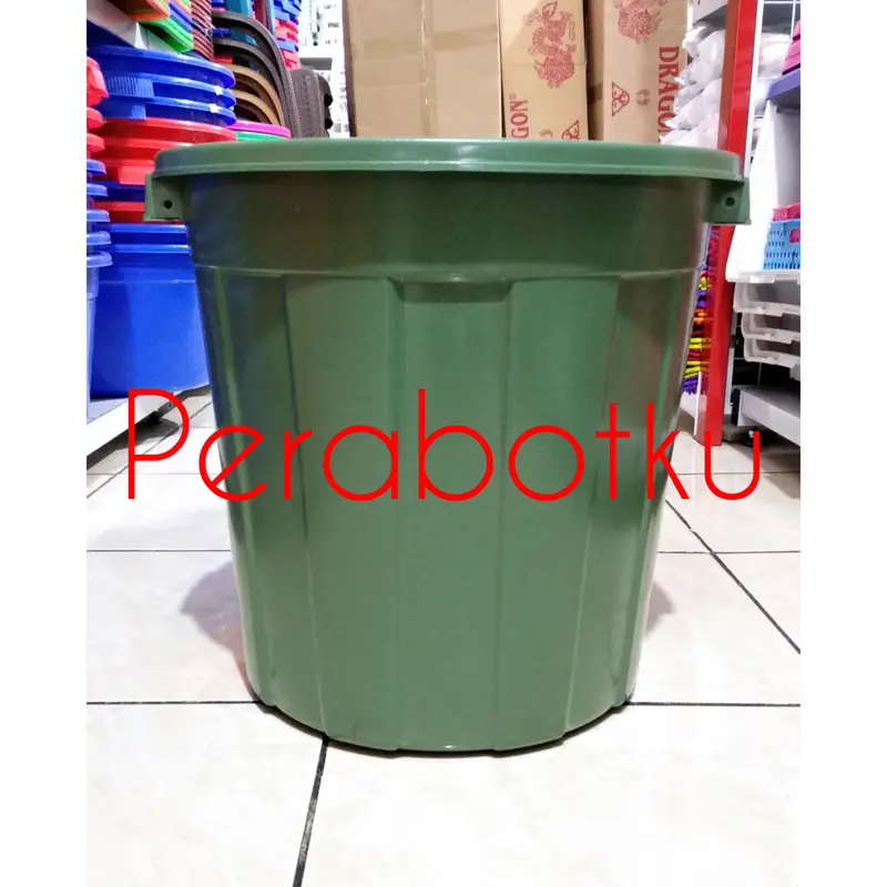 Ember Abu + Tutup 40 Liter / Ember Plastik Besar 1