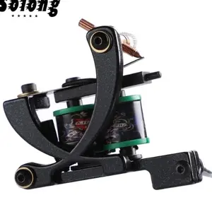 mesin tattoo coil iron solong H 10wrab liner shader tato kulit tatto