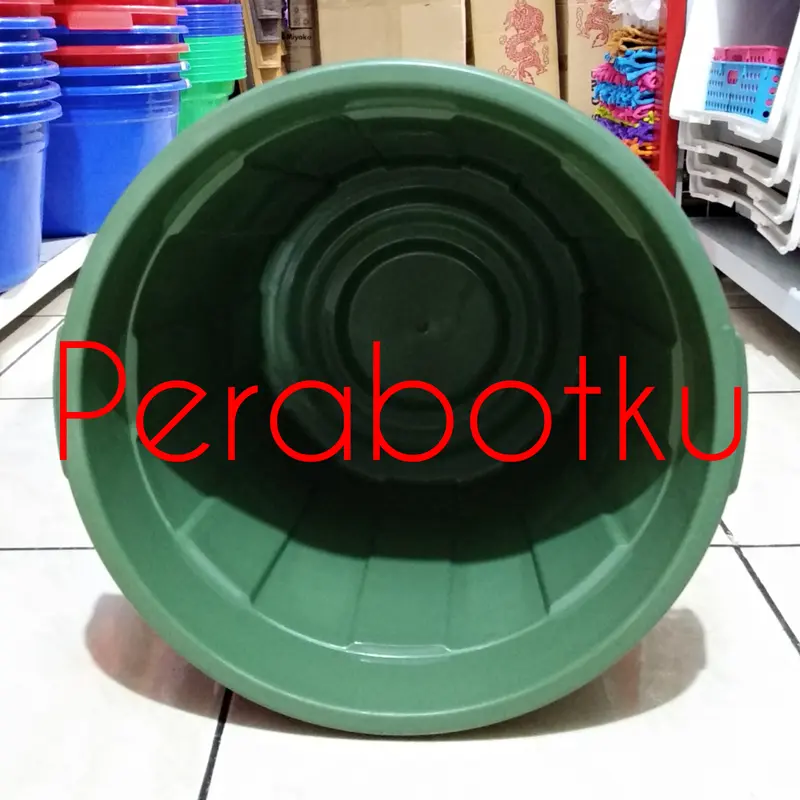Ember Abu + Tutup 40 Liter / Ember Plastik Besar 2