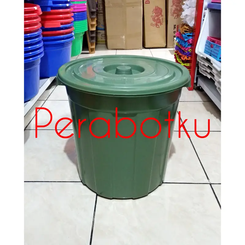 Ember Abu + Tutup 40 Liter / Ember Plastik Besar 0