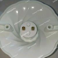 Gambar fiting lampu plafon/rumah lampu tempel plafon model bunga dari cahaya terang2 Kota Tangerang 2 Tokopedia