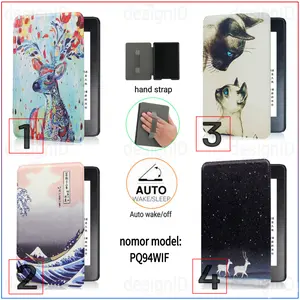 Paket bundling kindle paperwhite 10th case + Screen guard anti gores