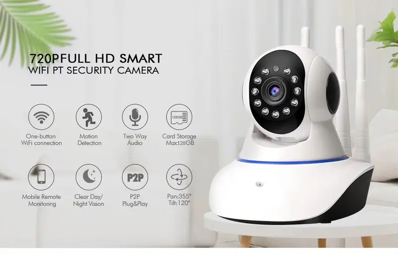 CCTV Smart IP V380 Pro 720p 1080p HD FHD Camera Cam Kamera Pengintai 4
