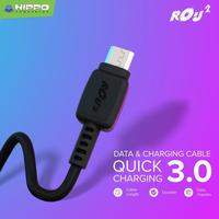 Gambar Hippo Rou 2 Kabel data dan Charging Micro USB Quick Charge 3.0 dari Hippo Official Yogyakarta Kota Yogyakarta 3 Tokopedia