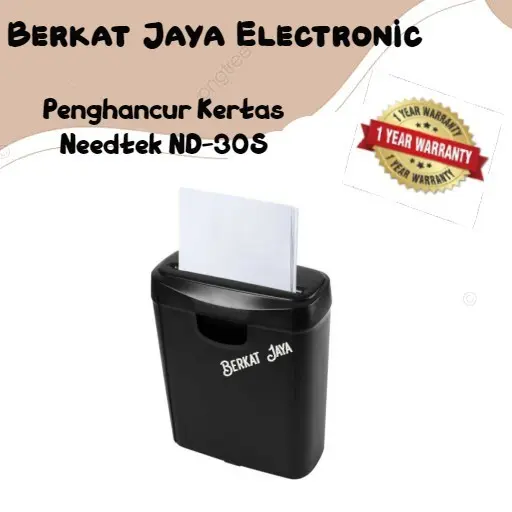 Needtek ND-30S Mesin Penghancur Kertas / Paper Shredder ND-305