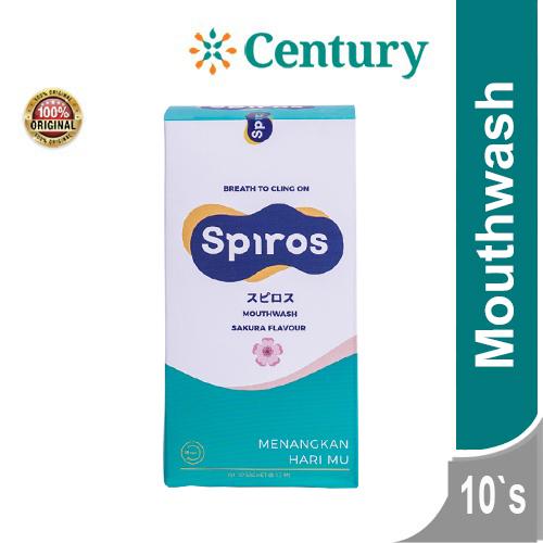 Gambar Spiros Mouthwash Sakura Flavour 1 box isi 10Sasheet @12 Ml/ Obat Kumur dari Apotik Century Kota Administrasi Jakarta Barat Tokopedia