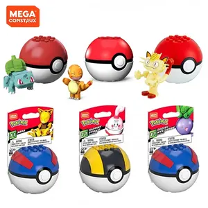 Pokemon Mega Construx Poke Ball Bricks Authentic Mattel