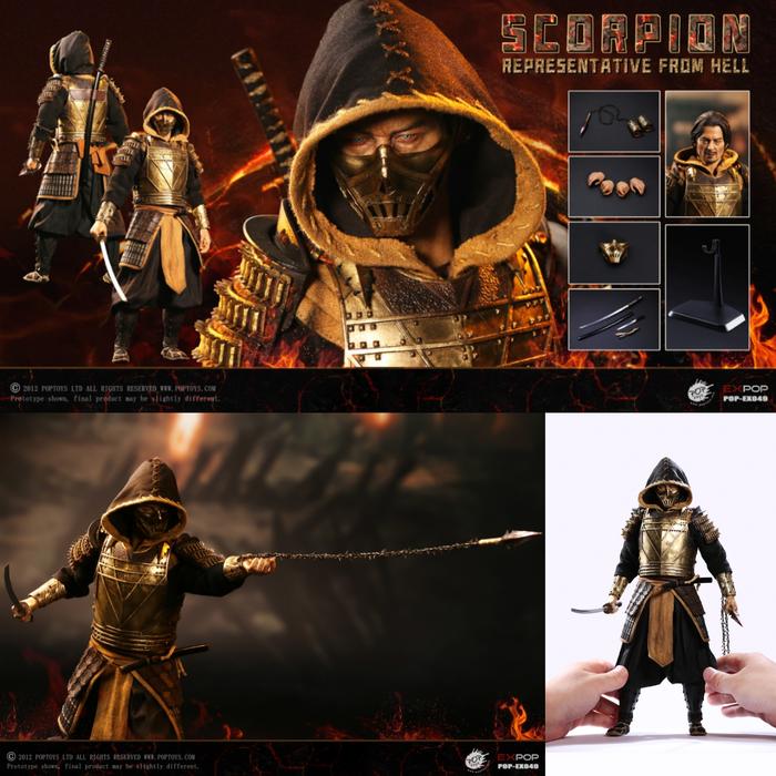 Jual POP TOYS EX049 1/6 Scorpion - Representative from Hell